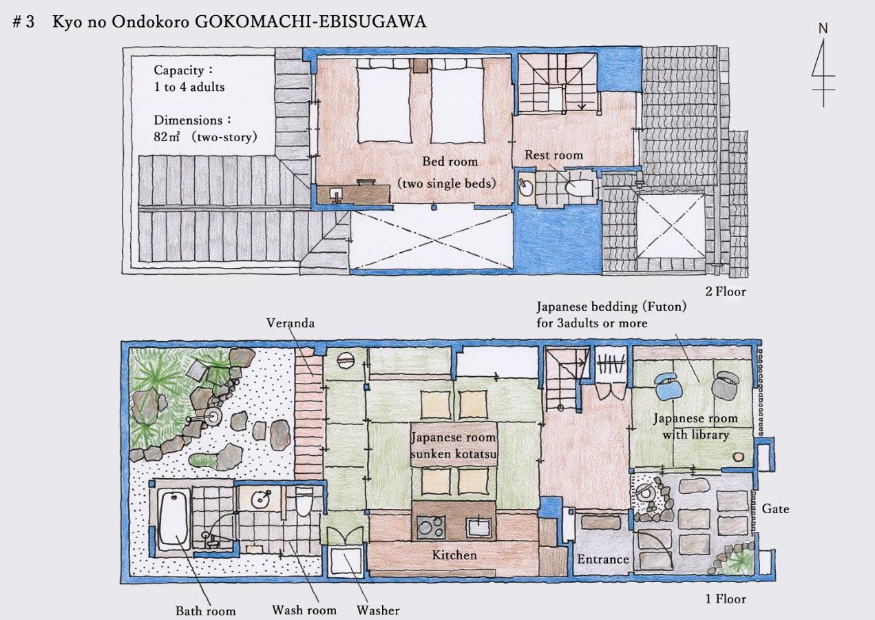 Kyo No Ondokoro Gokomachi Ebisugawa #3 Kyoto Exterior photo